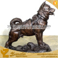 Outdoor Life size Dog Statue for home decoration